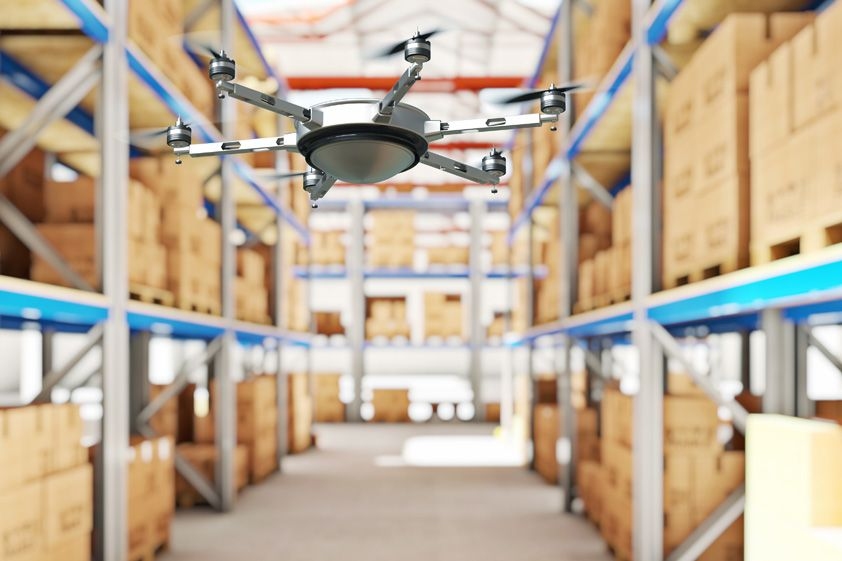 Ứng dụng kết hợp RFID và Drone để kiểm soát hàng hóa trong kho bãi rộng lớn